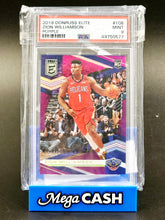 2019 Donruss Elite Zion Williamson Purple PSA 9
